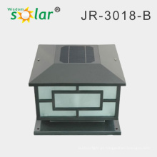 luzes decorativas de solares ao ar livre, lâmpada de parede solar, luz solar pilar com CE RoHS